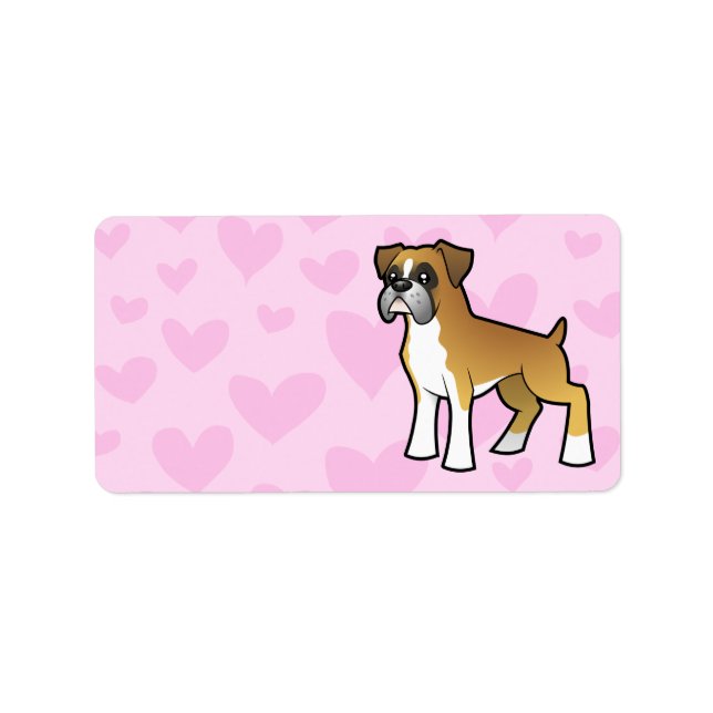 Étiquette Boîte de dessin (Devant)