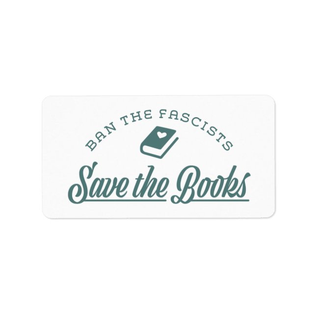 Étiquette Book (Devant)