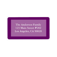 bordure couleur violet