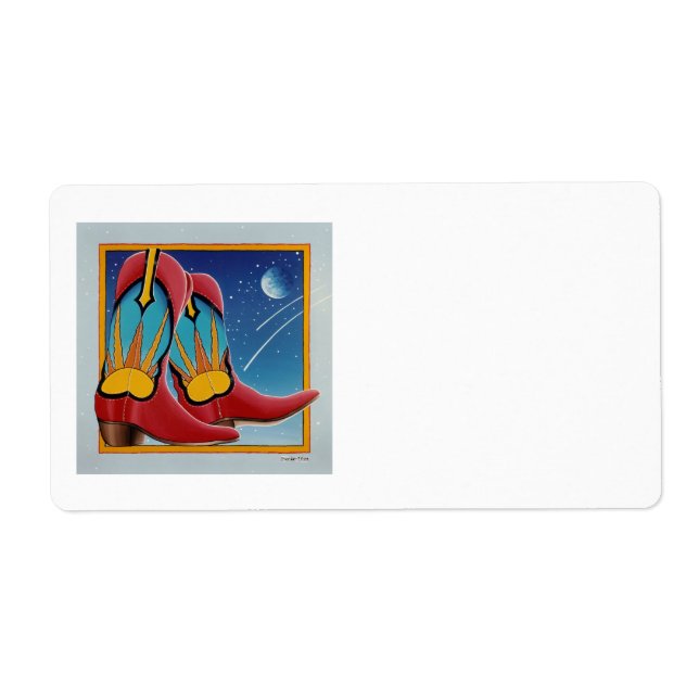 ÉTIQUETTE - Bottes Sunrise Cowboy (Devant)