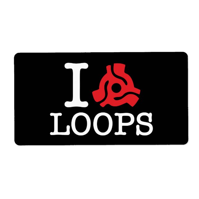 Étiquette Boucles d'adaptateur I 45 (Devant)