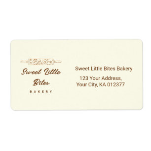 Étiquette Boulangerie Sweet Little Bites Expédition