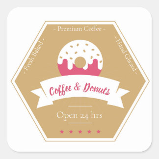 Étiquette Boutique Donut