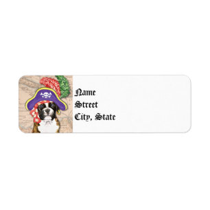Étiquette Boxer Pirate