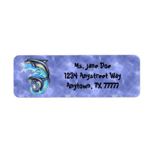 Étiquette Breeze & Brine Return Address Label