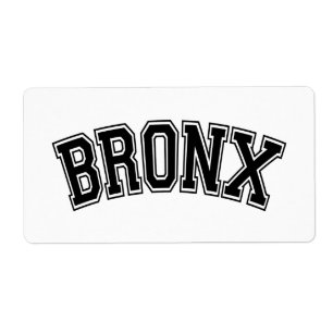 ÉTIQUETTE BRONX