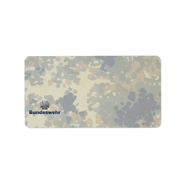 Étiquette Bundeswehr Emblem (Devant)