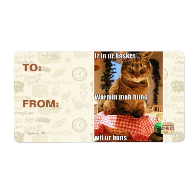 Étiquette Buns de mah Warmin (Devant)