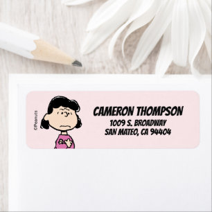 Étiquette cacahuètes Lucy Avec Armoiries Traversées