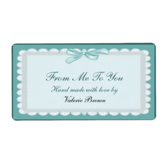 Étiquette cadeau