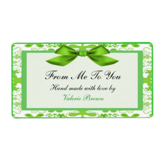 Étiquette cadeau