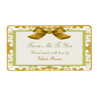 Étiquette cadeau