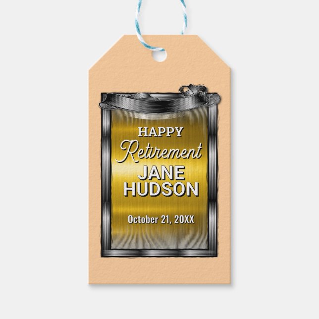 Étiquette cadeau (Devant)