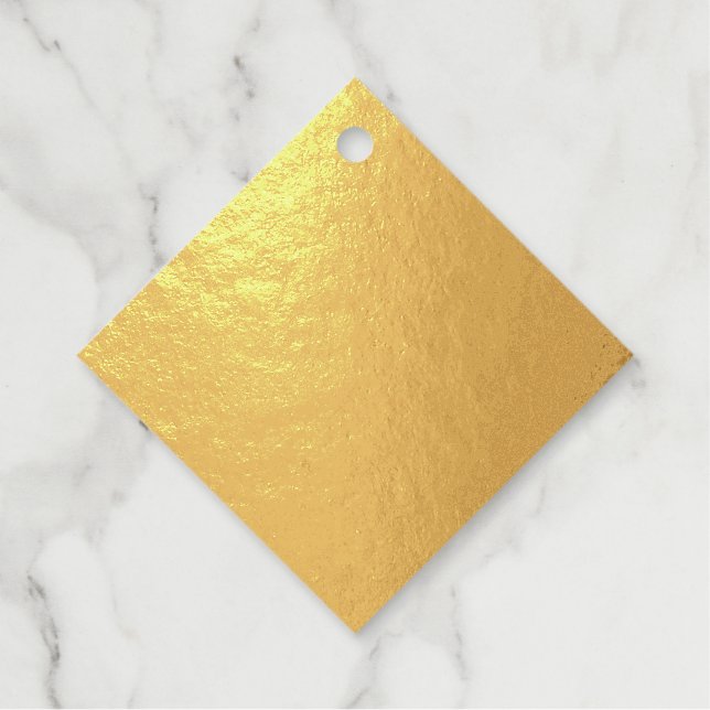 Étiquette-cadeau Balise Foil Favor (Devant)