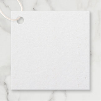 Étiquette-cadeau Balise Foil Favor