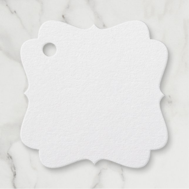 Étiquette-cadeau Balise Foil Favor (Devant)