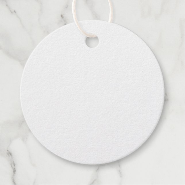 Étiquette-cadeau Balise Foil Favor (Devant)