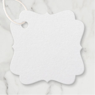Étiquette-cadeau Balise Foil Favor