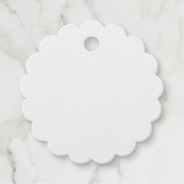 Étiquette-cadeau Balise Foil Favor (Devant)