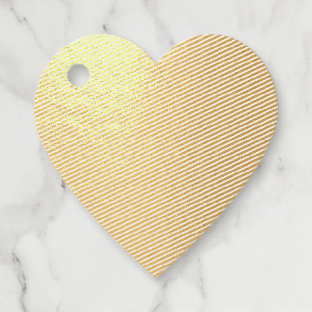 Étiquette-cadeau Balise Foil Favor (Devant)