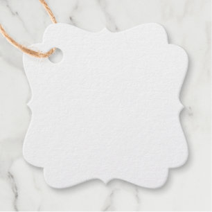 Étiquette-cadeau Balise Foil Favor
