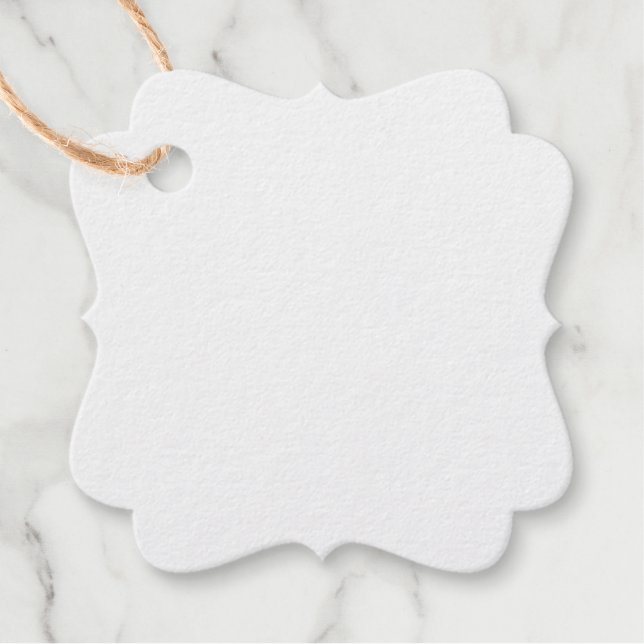 Étiquette-cadeau Balise Foil Favor (Devant)