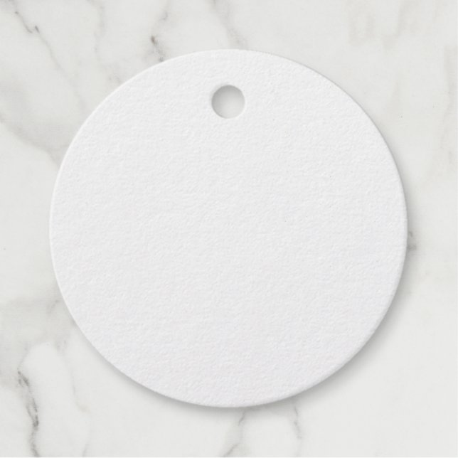 Étiquette-cadeau Balise Foil Favor (Devant)