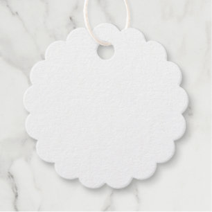 Étiquette-cadeau Balise Foil Favor