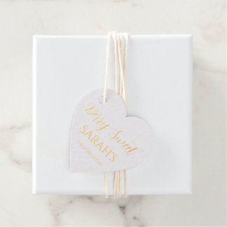 Étiquette-cadeau Berry Sweet Strawberry 1st Birthday Real 