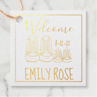 Bienvenue Nouveau bébé Faire-part de naissance dou