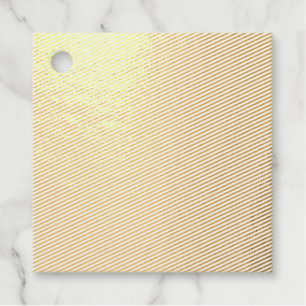 Étiquette-cadeau BUDGET Peacock Blue Turquoise Monochrome Mariage