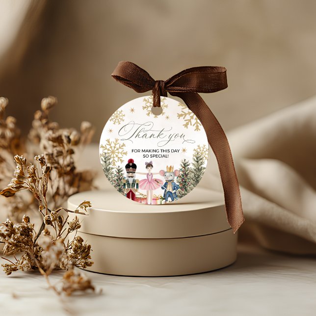 Étiquette Cadeau Casse-Noisette Sugar Plum (Créateur téléchargé)