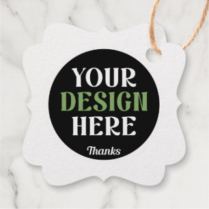 Étiquette-cadeau coutume, unique, élégant et minimaliste hershey®'s