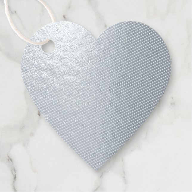 Étiquette-cadeau Créez votre propre bleu gris foncé personnalisable (Devant)