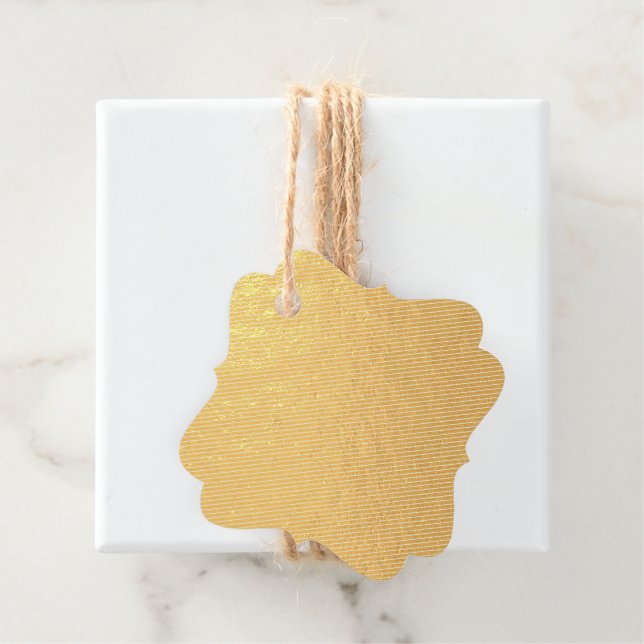 Étiquette-cadeau Créez votre propre bleu gris foncé personnalisé (Avec boite)