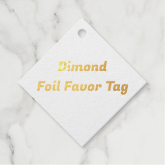 Étiquette-cadeau Créez Votre Propre Diamant