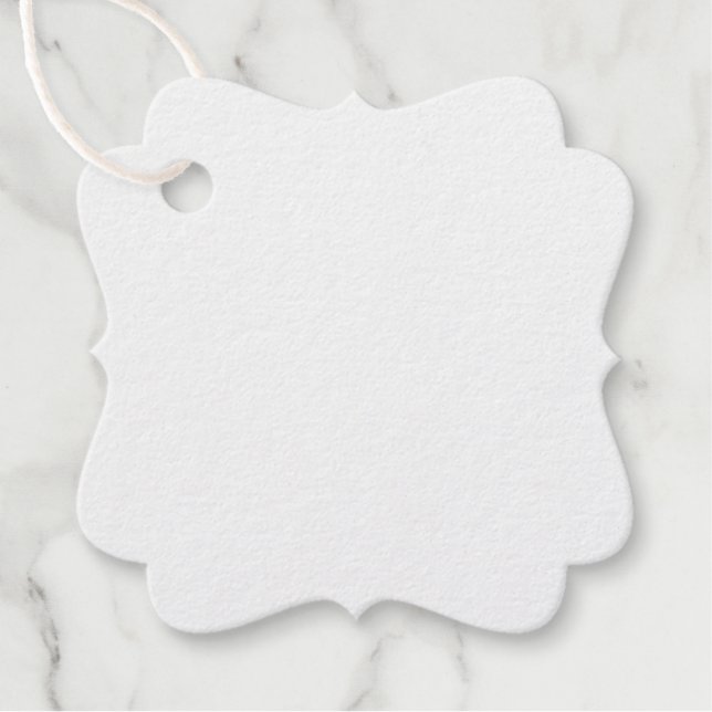 Étiquette-cadeau Créez votre propre mariage (Devant)