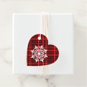 Étiquette cadeau de Noël