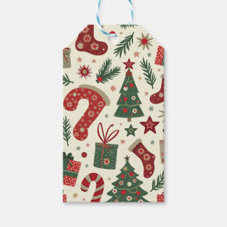 étiquette cadeau de noël