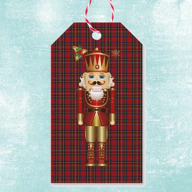 Étiquette cadeau de Noël de Nutcracker sur Scottis (Créateur téléchargé)