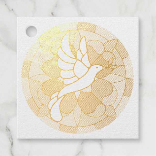 Étiquette-cadeau Dove (Devant)