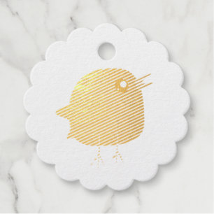 Étiquette-cadeau Enfants mignonette birdy