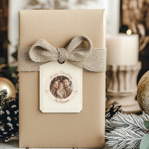 étiquette cadeau, étiquette cadeau de Noël, étique