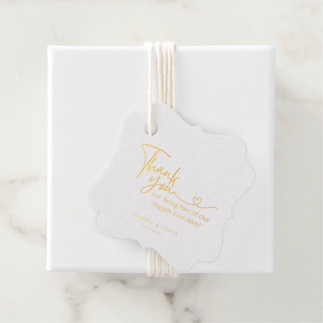 Étiquette-cadeau Favoriser l'étiquette de faveur (Avec boite)