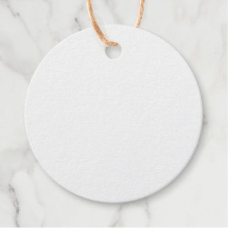 Étiquette-cadeau Feuille de papier d'aluminium Favori Tague