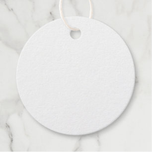 Étiquette-cadeau Feuille de papier d'aluminium Favori Tague