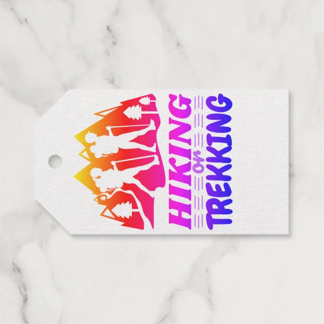 Étiquette cadeau Foil (Verso (horizontal))