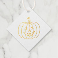 Halloween citrouille face or huile d'olive