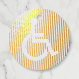 Étiquette-cadeau Handicapé