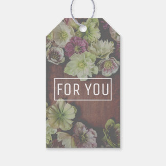 Étiquette Cadeau Hellébore de Jardin